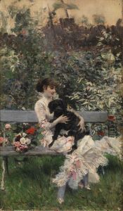 The loyal friend by Giovanni Boldini