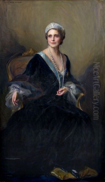 Portretul Reginei Maria a Romaniei, nascuta Printesa Maria de Edinburgh - view 1