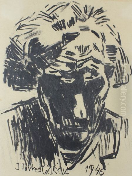 Autorretrato de Joaquin Torres Garcia (1946) - view 1