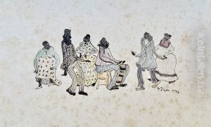 Candombe by Pedro Figari