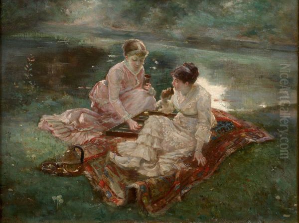The Backgammon Players (Les joueuses de jacquet) - view 1
