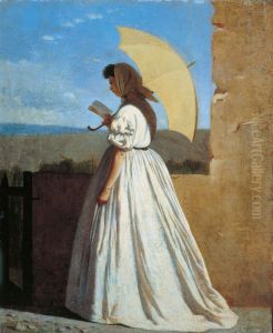 La lettrice by Federico Zandomeneghi