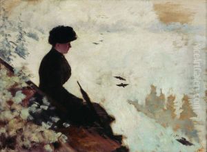 Snow effect by Giuseppe de Nittis