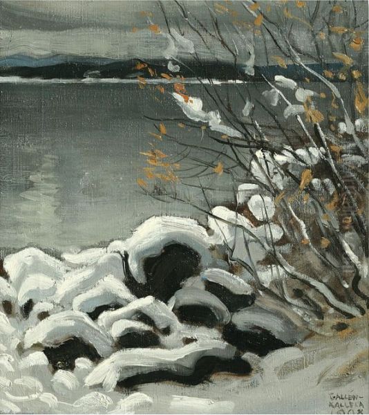 (SNOWY LANDSCAPE) - view 1