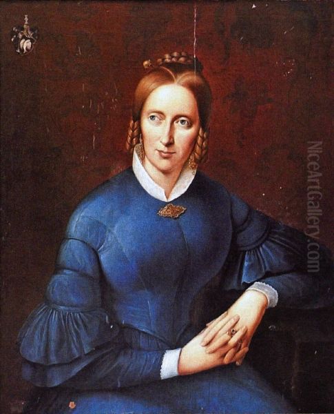 Portrait of Annette von Droste-Hulshoff - view 1