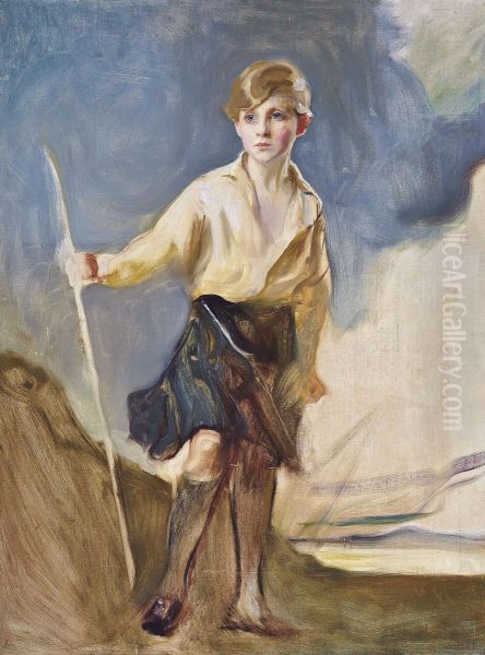 Study for portrait of the Hon. Andrew Elphinstone (1918-1975) - view 1