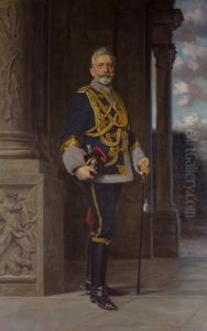Kaiser Wilhelm II in hussar uniform