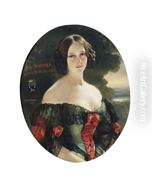 Anne, Comtesse de Plaisance (1815-1878), later Duchesse de Plaisance, nee Mlle Bertier de Wagram - view 1
