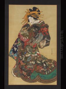 The Hell Courtesan by Utagawa Kunisada II
