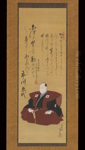 Memorial Portrait of the Actor Ichikawa Omezo I