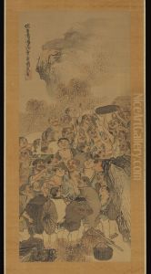 Fish Market by Matsumura Goshun
