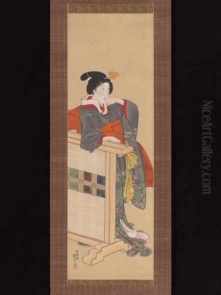Lady-in-Waiting at Edo Castle - view 1