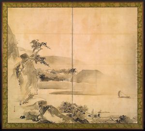 Landscape by Watanabe Shiko