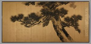 Aged Pines by Suzuki Shonen