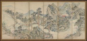 Orchid Pavilion Gathering; Autumn Harvest Festival by Ike no Taiga