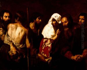 Jacob contemplates the bloodied clothes of his son Joseph
