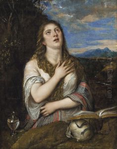 The Penitent Magdalene by Titian