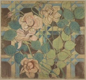 Roses. Design to the Polychromy in the Franciscan Church in Krakow by Stanislaw Wyspianski