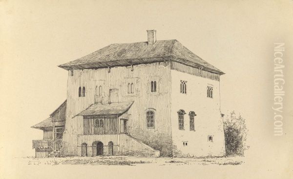 Dwor w Jezowie - view 1