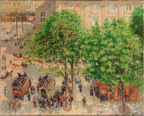 Place du Theatre-Francais, Spring - view 1
