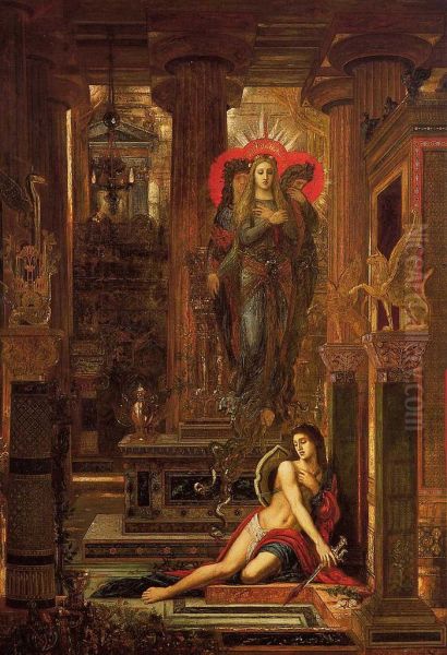 Orestes and the Erinyes - view 1