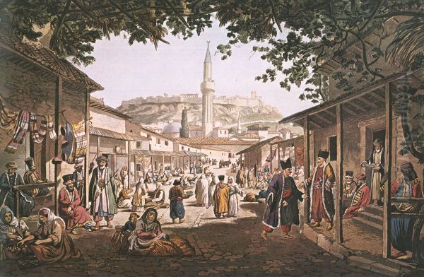 To pazari ton Athenon - view 1