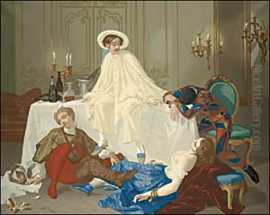 The Supper After the Masked Ball by Thomas Couture