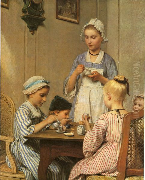 Children at Breakfast - view 1