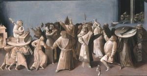 The Fight Between Carnival and Lent ('s-Hertogenbosch) by Hieronymous Bosch