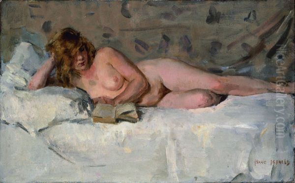 A reclining nude (Sjaantje van Ingen) - view 1