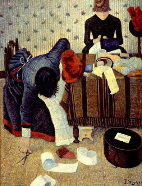 Two Milliners in the Rue du Caire (Paris) - view 1