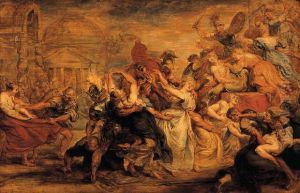 The Rape of the Sabines by (studio of) Rubens, Peter Paul