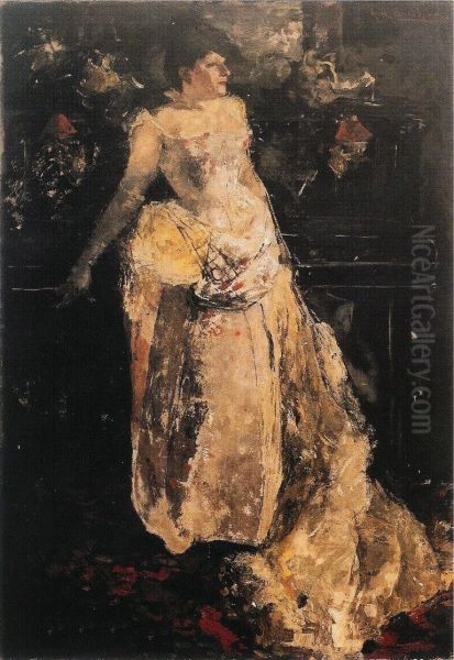 The Actress Theo Mann-Bouwmeester in 'Francillon' - view 1