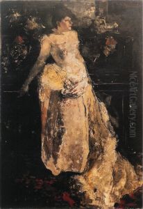 The Actress Theo Mann-Bouwmeester in 'Francillon'