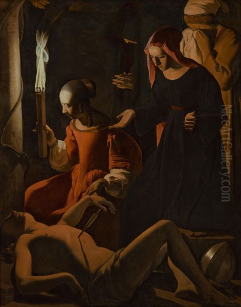 St Sebastien Attended by St Irene - view 1