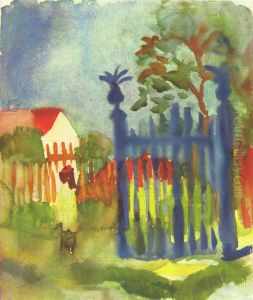 Gartentor by August Macke