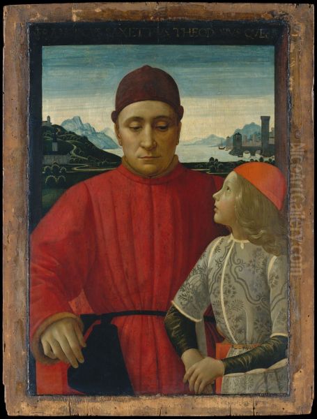 Ritratto di Francesco Sassetti con il figlio Teodoro - view 1