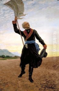 Portrait of Miguel Hidalgo by Antonio Fabres