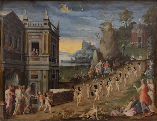 The Funeral Procession of Love - view 1