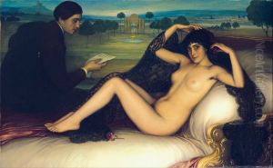 Venus of Poetry by Julio Romero De Torres