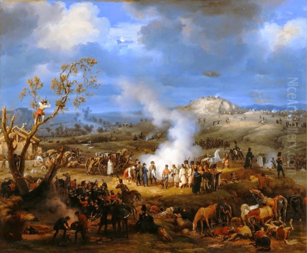 Bivouac on the Eve of the Battle of Austerlitz, 1st December 1805 - view 1