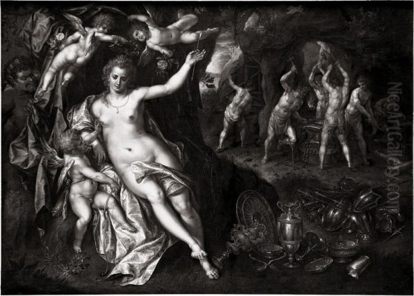 Venus at the Forge of Vulcan - view 1