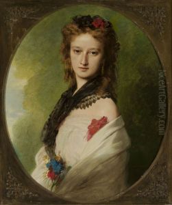Portrait of Zofia Zamoyska nee Potocka Portrait of Zofia Zamoyska nee Potocka