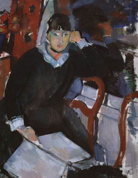 Seated Woman at the Window or Portrait of Nel Deurinckx, the Artist's Wife - view 1