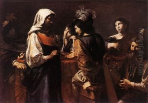 La Diseuse de bonne aventure by Valentin De Boulogne