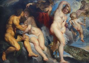 Ixion, king of the Lapiths, deceived by Hera (Juno)