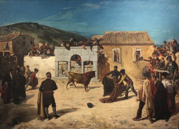 Course de taureaux en Espagne - view 1