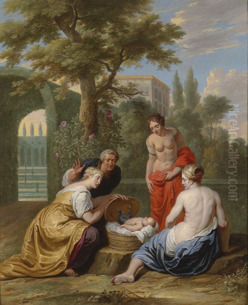 La Decouverte d'Erichthonios par les filles de Cecrops - view 1
