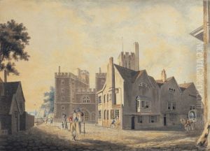 A View of the Archbishop's Palace, Lambeth by J. M. W. Turner