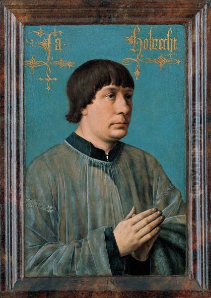 Portrait of Jacob Obrecht, Flemish composer (1458-1505). - view 1